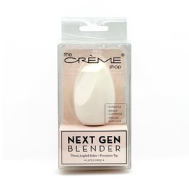 The Crème Shop Next Gen Blender Makeup Sponge - Beauty Sponge For Blending & Foundation Application, Full Coverage, Streak-Free Professional Makeup Tool (Pink)