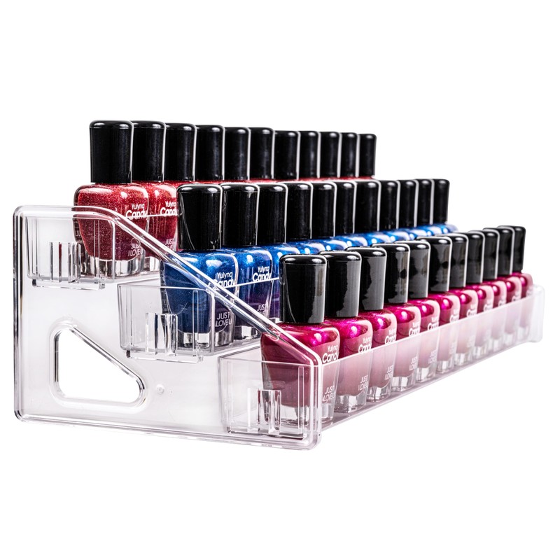 Pero Pero Nail Polish Organizer Acrylic Display Rack for Nail