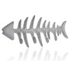 Decorative Fish Bones Wall Mount Towel Rack by Comfify -
