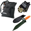 Serious Detecting Treasure Pouch with Digging Tool and Gloves for
