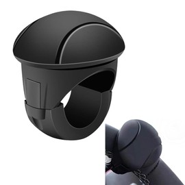 Steering Wheel Spinner (2024 Improved Model) Bearing Construction, 360 Degree Rotation, Handle Knob, No Assistance Tools Required, Easy Installation, Steering Wheel Accessories, Oval Shape Steering