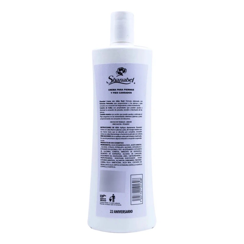 Crema Para Piernas Y Pies Cansados Y Reducir Hinchazon 350ml