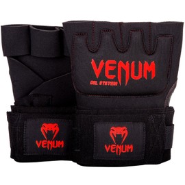 Venum Kontact Gel Glove Wrap, Black, One Size