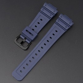 Fit for Casio G-shock GA-2100 Bands, GA-2110 Series Quickfit Soft Resin Replacement Watch Straps Wristbands Bracelet for GA2100/GA2110 (Darkblue)