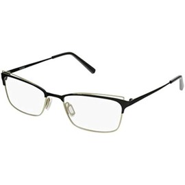 Flexon NEW FLEXON W3102 001 Black Titanium Eyeglasses 53mm with Flexon Case