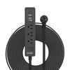 Flat Plug Extension Cord 15 Ft, NTONPOWER Ultra Thin Flat