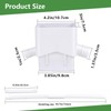 Downspout Diverter, Pathneer Rain Barrel Diverter Kit Fits for 3"x4"