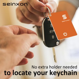 Key Finder Recharging IP68 Item Wallet Luggage Located Bluetooth Tracker Works with Apple Find My APP & Network (iOS Only) 2 Pack