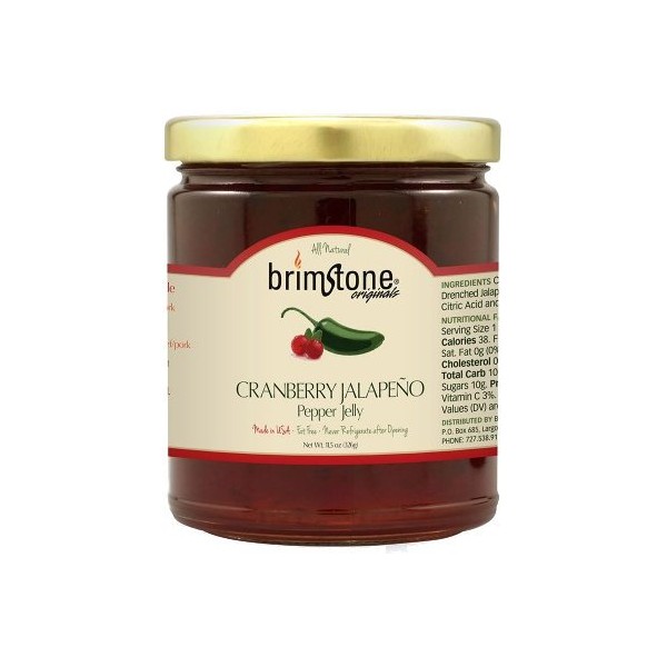 Cranberry Jalapeno Pepper Jelly, 11.5 oz. (3 pack)
