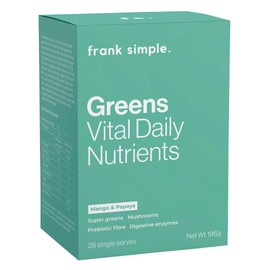 Frank Simple Greens Vital Daily Nutrients 28 Sachets