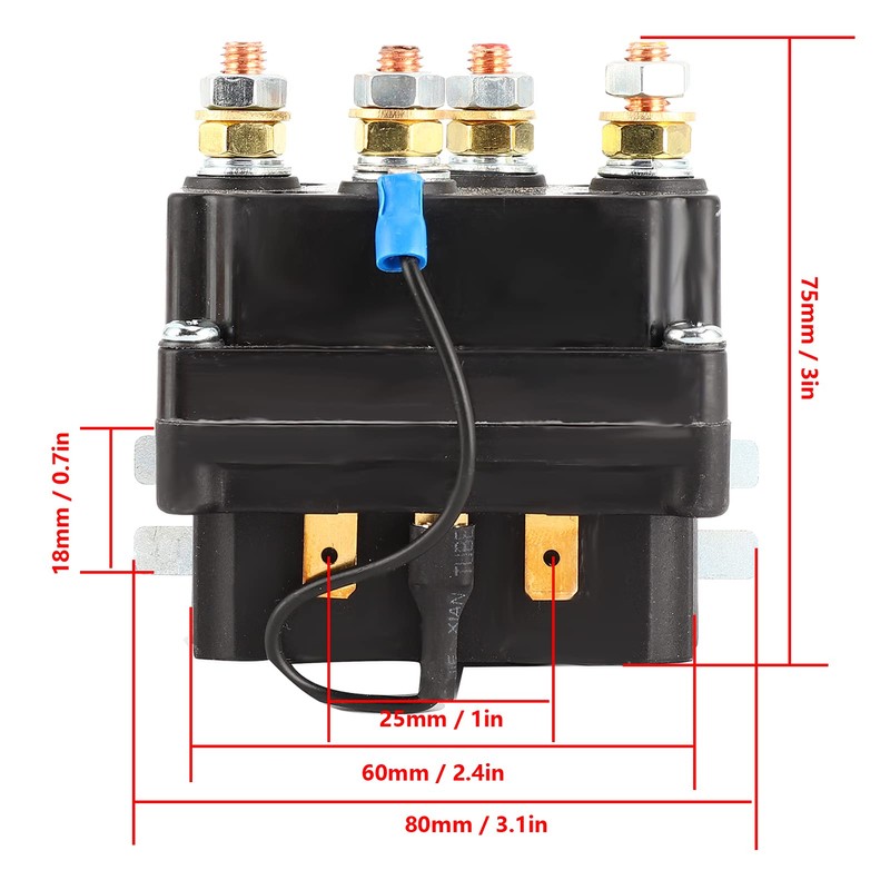 Solenoide de Cabrestante de Advertencia