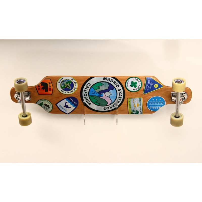 Board Addicted Wall Mount ツ Wall Bracket for Longboard, Skateboard,