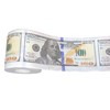 Iconikal 240-Sheet Gag Joke Money Toilet Paper, $100 Dollar Bill,