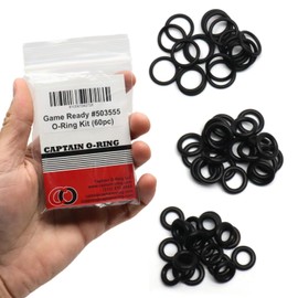 Captain O-Ring Replacement 60pc O-Ring Set #503555 for Game Ready GRPro 2.1 Med4 Elite
