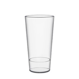 BARCRAFTERS Plastic Cups 0.2 L - 0.3 L Set of 6 Stackable Event Reusable Cups Shatterproof Party