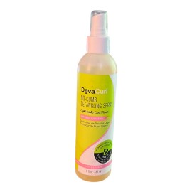 DevaCurl (2 Pack) No-Comb Detangling Spray Lightweight Curl Tamer 8 Fl oz Each