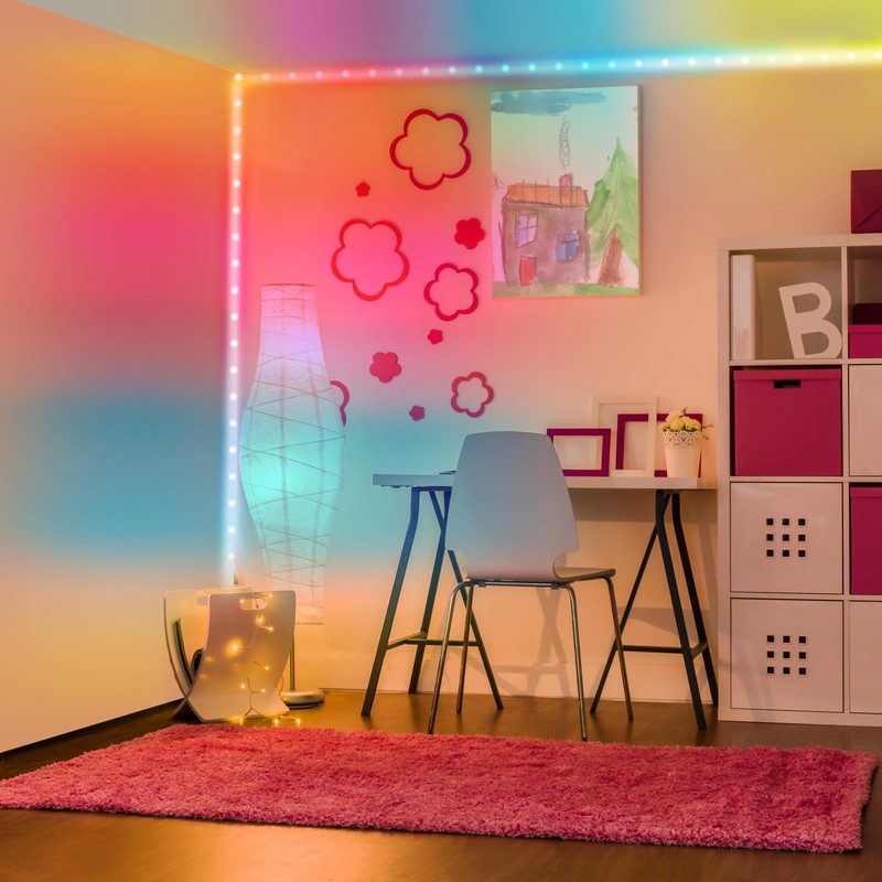 Xtreme RGB+IC LED Light Strip, 50’ Foot Indoor Sound Reactive