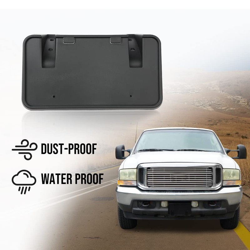 G-PLUS Front Bumper License Plate Frame Bracket Holder Compatible with