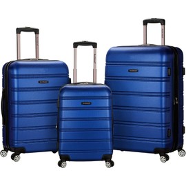 Rockland Melbourne Hardside Expandable Spinner Wheel Luggage, 3-Piece (20/24/28)