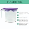 5 x Plastic Jugs 1 Litre Fridge Door Water Jug