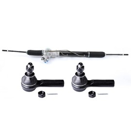 SCITOO Power Steering Rack and Pinion & Tie Rod Ends for Infiniti QX4 1997-2003,for Nissan Pathfinder 1996-2004 ES3466,25410,490014W000