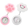 Gatuida 2sets Adorable Digital Nurse Watch Fob Ideal for Nurses