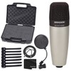 Samson C01 Studio Condenser Mic + Pop Filter + Mic