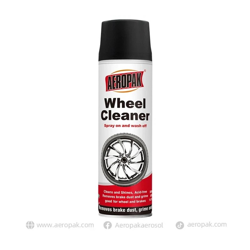 Aeropak Wheel Cleaner - removes brake dust and grime 17oz