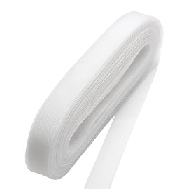 50 Yards 1 Inch White Horsehair Braid Wedding Dress Horse Hair Trim Gown Sewing Braid Skirt Trimming Braids Polyester Gowns Shaping Accessories for Formal Dress