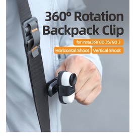 Taoricup Insta360 GO 3S/Insta360 GO3 Backpack Clip, Bag Strap Mount Clip Quick Release Holder Accessory for Insta360 GO 3S/Insta360 GO3