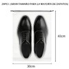 ICHIDO 30Pcs Bolsa para Zapatos, Bolsa de Viaje Esmerilado Transparente