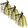 Reaction Tackle Lead Flipping Jig- 1/4oz- Perch (3 Pack)