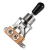 Gebildet 2pcs Electric Guitar 3 Way Toggle Switch Pickup Selector