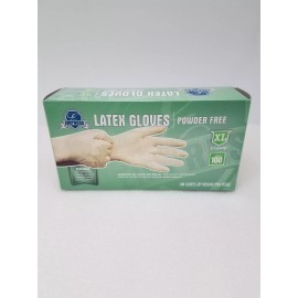 EMPRESS NEW EMPRESS LATEX GLOVE PF XL 100/BOX. Lot Of 4 Boxes