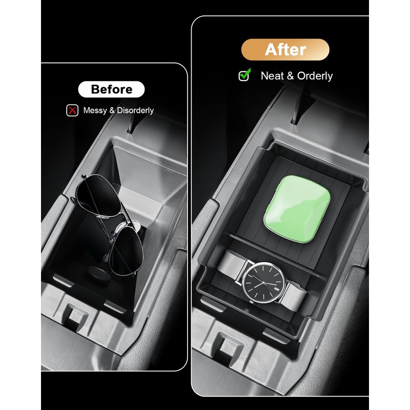 ECOZEN 2026 Kicks Center Console Organizer - For 2025-2026 Nissan