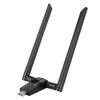USB Network Card,RTL8812AU AC USB 2.4G/5.8G Dual-Band WiFi Dongle Adapter,Support