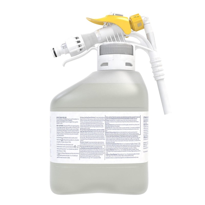 Diversey 5549254 Alpha-HP Multi-Surface Disinfectant Cleaner Citrus Scent 1.5L Spray