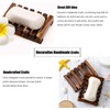Kandid Bamboo Soap Dish - Single Pack with Drip Holes