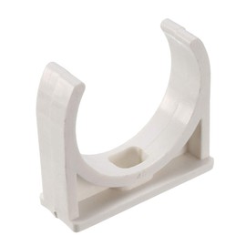 sourcing map Pack of 20 PVC Water Supply Pipe Clamps Fits 40mm OD Pipe