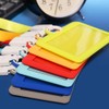 Badge Holder Silicone Horizontal ID Badge Card Holder with Lanyard