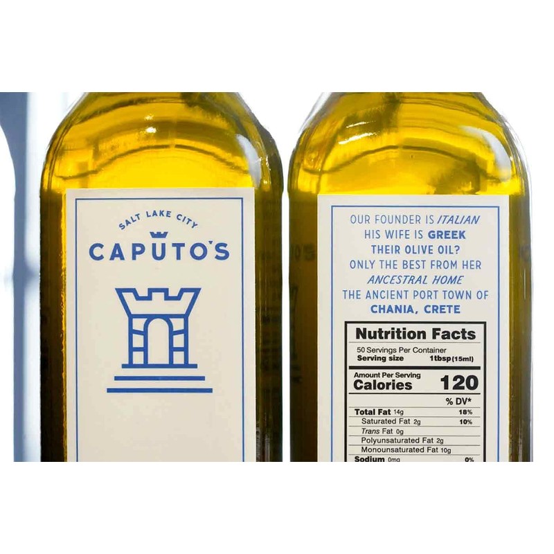 Caputo's EVOO from Chania, Crete, 750ml
