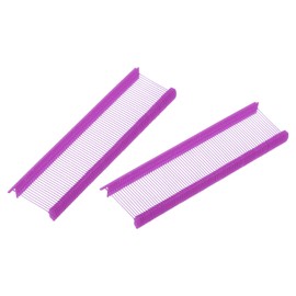 MECCANIXITY 1000 Pcs Standard Tagging Barb Fasteners, 1 Inch Purple Tagging Gun Fasteners Tagging Gun Refill Plastic Garment for Clothing Fine Stitch Price Refills Tag Label