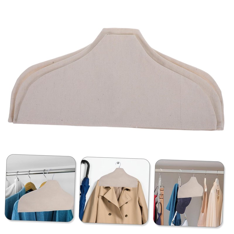 FUNOMOCYA Clothing Store Hanger Covers 3pcs Nonslip Wardrobe Covers for