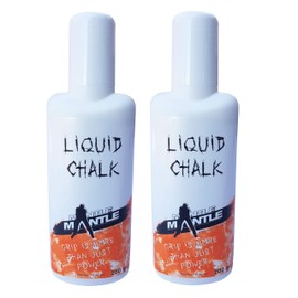 Mantle Liquid Chalk 2 x 200 ml Liquid Chalk Climbing Chalk for Bouldering Climbing Gym Weightlifting Used by Professionals