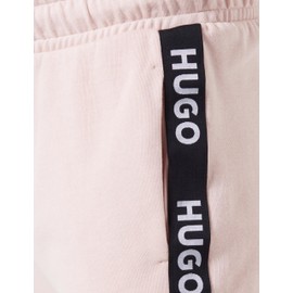 HUGO Men's Sporty Logo Shorts Loungewear, Light/Pastel Pink681, L