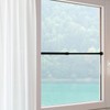 2pcs Window Bars Security, 15.8 Inch Adjustable Sliding Door Guard