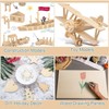 MFCGHXR Balsa Wood Sheets 10 Pack - Premium Plywood Squares