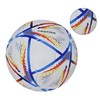 Training Soccer Ball PU No. 5 Symbol Highly Elastic Inflatable