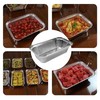 AMOS Aluminium Foil Food Containers with Lids 650ml Pack of