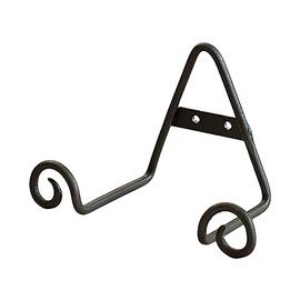 IHI EST. 1986 India Handicrafts 2170 Black Swirl X-Small 3 inch Iron Decorative Display Easel
